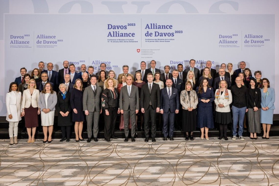 Signature de l'Alliance de Davos pour la culture du bâti 