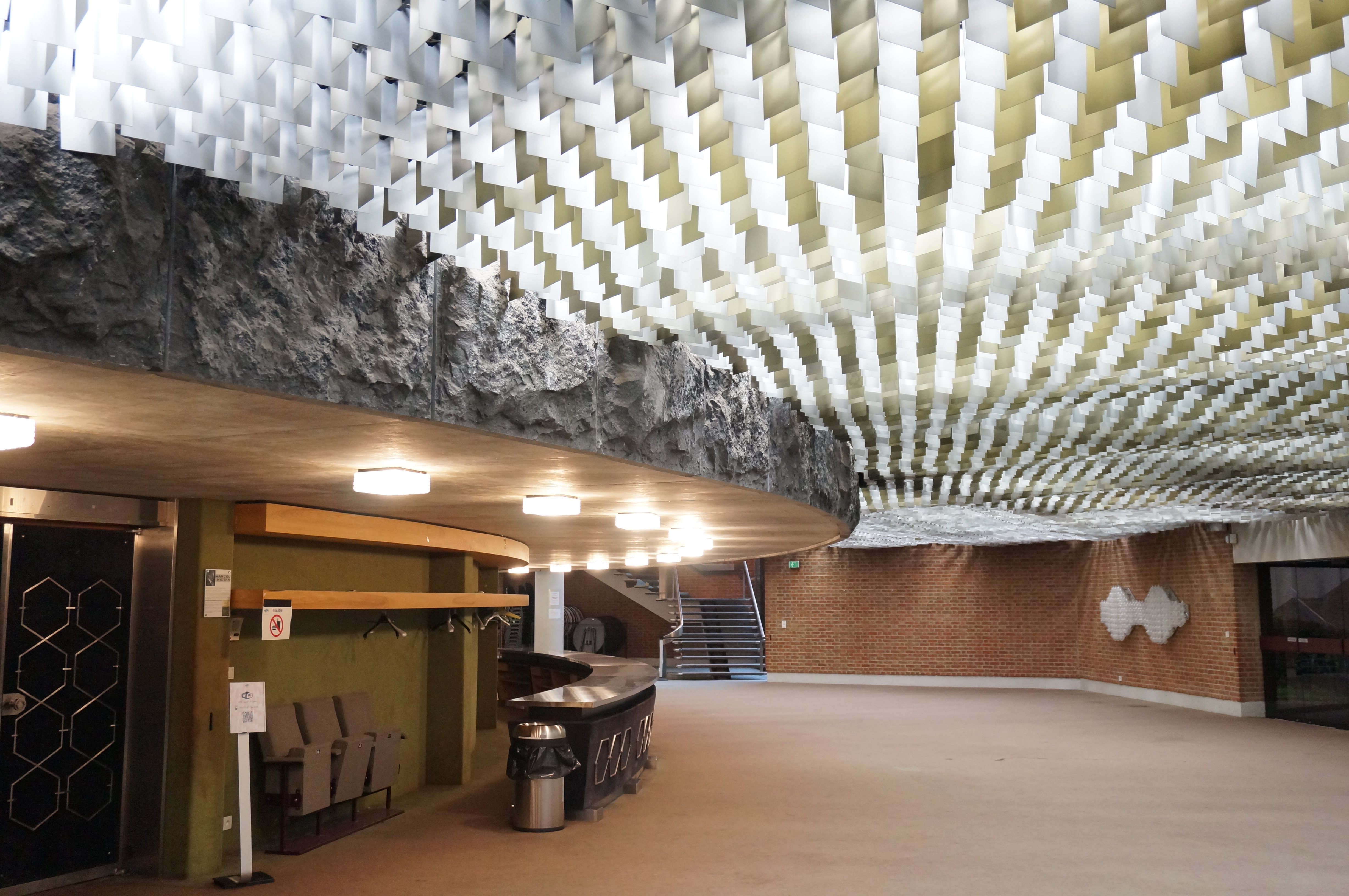 Marlagne Faux plafond moderne © G. Schonaerts